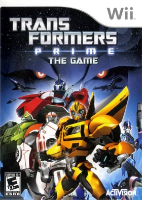 Transformers Prime - The Game box cover front